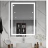 Espelho 60x80  Led 3 Cores  Temperaturas Frio Neutro e Quente Banheiro 0,60 x 0,80 - 4