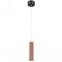 Ver imagem 1 de Pendente 5x20x150cm e Cabo 2mt , Preto ou Dourado e Acrílico Led 7w 3000k Bivolt Sindora Único