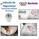 Ver imagem 6 de Válvula de Segurança Original para Panela de Pressão Rochedo e Clock Inox