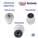 Ver imagem 5 de Válvula de Segurança Original para Panela de Pressão Rochedo e Clock Inox