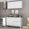 Armário de Cozinha Compacta 120cm Veneza Multimóveis V3687 Branco - 3