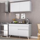 Ver imagem 3 de Armário de Cozinha Compacta 120cm Veneza Multimóveis V3687 Branco