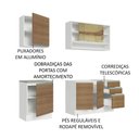 Ver mais imagens de Cozinha Completa 180006 Com Armário E Balcão Branco/Rustic
