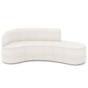 Ver imagem 5 de Sofá 4 Lugares para Sala 220cm Orgânico Wendi Boucle Off White I01 - Mpozenato