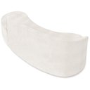 Ver mais imagens de Sofá 4 Lugares para Sala 220cm Orgânico Wendi Boucle Off White I01 - Mpozenato