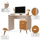 Ver imagem 2 de Mesa para Escritório Off White e Cinamomo Escrivaninha