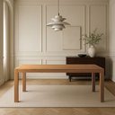 Ver imagem 2 de Mesa Sala de Jantar Dumai 6 Lugares Madeira Maciça Acácia Escovado G54 - Gran Belo