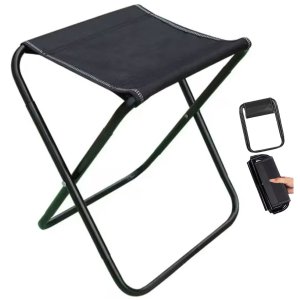 Banco Banquinho Dobravel Banqueta Cadeira Camping Acampamento Pesca Ar Livre Passeio Portatil