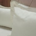 Ver imagem 4 de Jogo de Cama Casal 200 Fios Liso 4 Pçs 100% Algodão 140x190x35cm Verde Broto