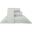 Ver imagem 1 de Jogo de Cama Casal 200 Fios Liso 4 Pçs 100% Algodão 140x190x35cm Verde Broto