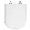 Assento Sanitário Poliéster Loren Like Branco para vaso Lorenzetti 6lpf - 1