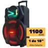 Caixa de Som Amplificada 1100W Rms Bivolt Amvox Aca 1100 Dezoitão - 2