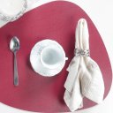 Ver imagem 4 de Jogo 10 Americano Shape Pu 43cm Bordô