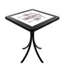 Ver imagem 1 de Mesa Madeira Azulejo 60x60cm - Bistrô Fixa 78cm - Preta - More Wine