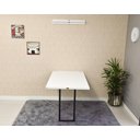 Ver imagem 6 de Mesa Dobrável Retrátil de Parede 120x75 Branco