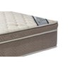 Cama Box King: Colchão Molas Superpocket Ensacadas Ortobom Light + Base Crc Suede Brown (186x198) - 2