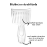 Chuveiro Ducha Loren Shower Ultra Eletrônico Lorenzetti:220/7500w - 4