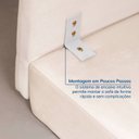 Ver mais imagens de Sofá Modular 3 Lugares com Chaise e Pé Bolinha Sôma CabeCasa MadeiraOriginals