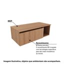 Ver imagem 2 de Gabinete para Banheiro com 1 Porta - Amêndoa