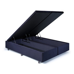Cama Box Baú Queen 158x198x34cm Suede com Pistão a Gás - 3