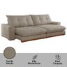 Sofá Argo Veludo 02 Módulos 100 Cm B25cm Meu Sofá Online - 4