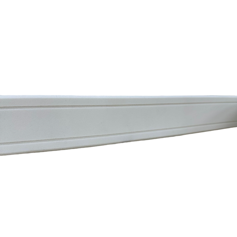 Moldura Rodameio Eva Autocolante Flexível Orion 5cmx5mm 25 Metros - Branco