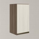Ver imagem 6 de Armario Aereo 1p Mdf 40 Cm Kali 12202 Carvalho Toq Bianco Toq Nicioli