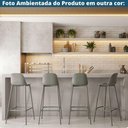 Ver imagem 6 de Kit 4 Banquetas Altas Miami Abi Fratini 101,50 Cm (altura) Polipropileno Preto Base em Aço Pintado
