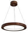 Ver imagem 1 de Pendente de Madeira Sirius LED 3000K Acrílico 60 cm Imbuia Madeluz Pendente Sirius LED 3000K 60Cm