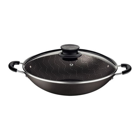 Wok Paris Alumínio Antiaderente 4,4 L Chumbo Tramontina