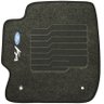 Jogo de Tapete Automotivo Carpete Ford Ka 2015 À 2019 Soft Logo Bordado Grafite 5 Peças S/m Soft Gra - 4