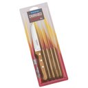 Ver imagem 2 de Conjunto de Facas para Churrasco Jumbo em Aço Inox com Cabo Natural Polywood 6 Peças