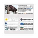 Ver imagem 6 de CHAPA DE POLICARBONATO ALVEOLAR FUME 1,05X6,00X4MM