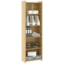 Ver imagem 2 de Estante Livreiro Mdp 57x183x30cm Carvalho 0700