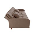 Ver imagem 5 de Sofa Cama em Linho 202cm X 92cm Cannes