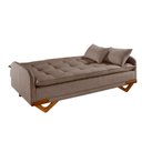 Ver imagem 6 de Sofa Cama em Linho 202cm x 92cm Cannes
