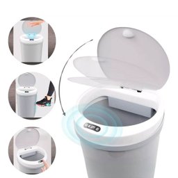 Lixeira 5 Litros Sensor Automática Banheiro Cozinha Lixo Inteligente - 5