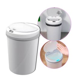 Lixeira 5 Litros Sensor Automática Banheiro Cozinha Lixo Inteligente - 2