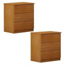 Ver imagem 1 de Conjunto 2 Mesas de Cabeceira 028 Moveis Valverde Cinamomo