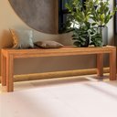 Ver imagem 1 de Banco Floris 3 Lugares Madeira Maciça Rustic Mpozenato 150cm