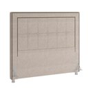 Ver imagem 1 de Cabeceira Cama Box Queen 160 Cm P05 Atenas Linho Cru - Lyam Decor