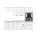 Ver imagem 1 de Cozinha Modulada Completa Americana 7 Peças (2 Armários + 2 Balcões + 1 Paneleiro + 2
