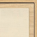 Ver imagem 7 de Balcão Alia 2 Portas 3 Gavetas 135 cm x 36 cm Tauari - Telinha Rattan