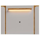 Ver imagem 7 de Painel Tv 75 Pol Marina e Rack com Led 180cm Ricky Off/naturalle B02 - Mpozenato