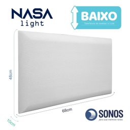 Travesseiro Sonos Nasa Light Baixo 10cm de Altura - 3