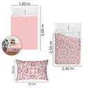 Ver imagem 5 de Jogo de Cama Queen Size 130 Fios Fiori - Laura (7320-3)