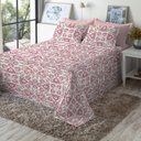 Ver imagem 2 de Jogo de Cama Queen Size 130 Fios Fiori - Laura (7320-3)
