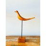 Pássaro em Madeira Escultura Artesanal por Feita por Galdino - 4