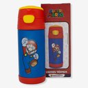 Ver imagem 4 de Garrafa Térmica Infantil Click Canudo 350ml Super Mario