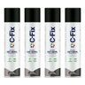 Kit 4 Tintas Spray Preto Brilhante Uso Geral 400ml C-fix - 1